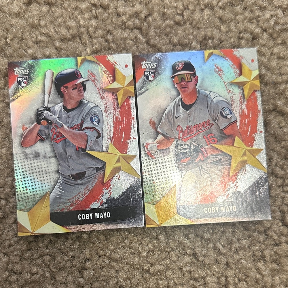 Coby Mayo Baseball Trading Cards